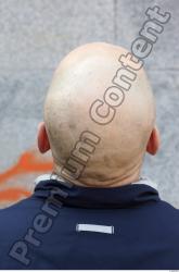 Hair Man White Athletic Bald